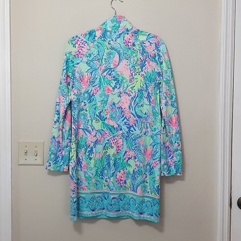 Lilly Pulitzer UPF 50 Mermaid Cove Skipper Dress - Picture 9 of 9